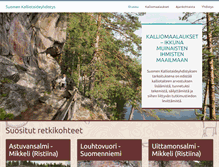 Tablet Screenshot of kalliotaideyhdistys.fi